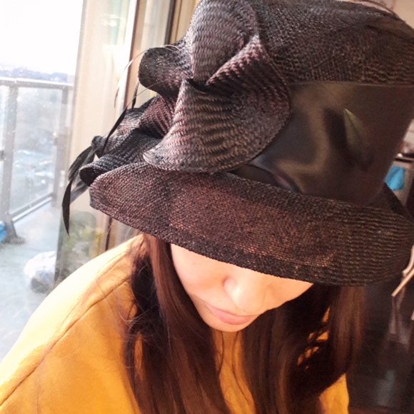 Custom made derby hat- Lilliput hats NWOT - Picture 4 of 14